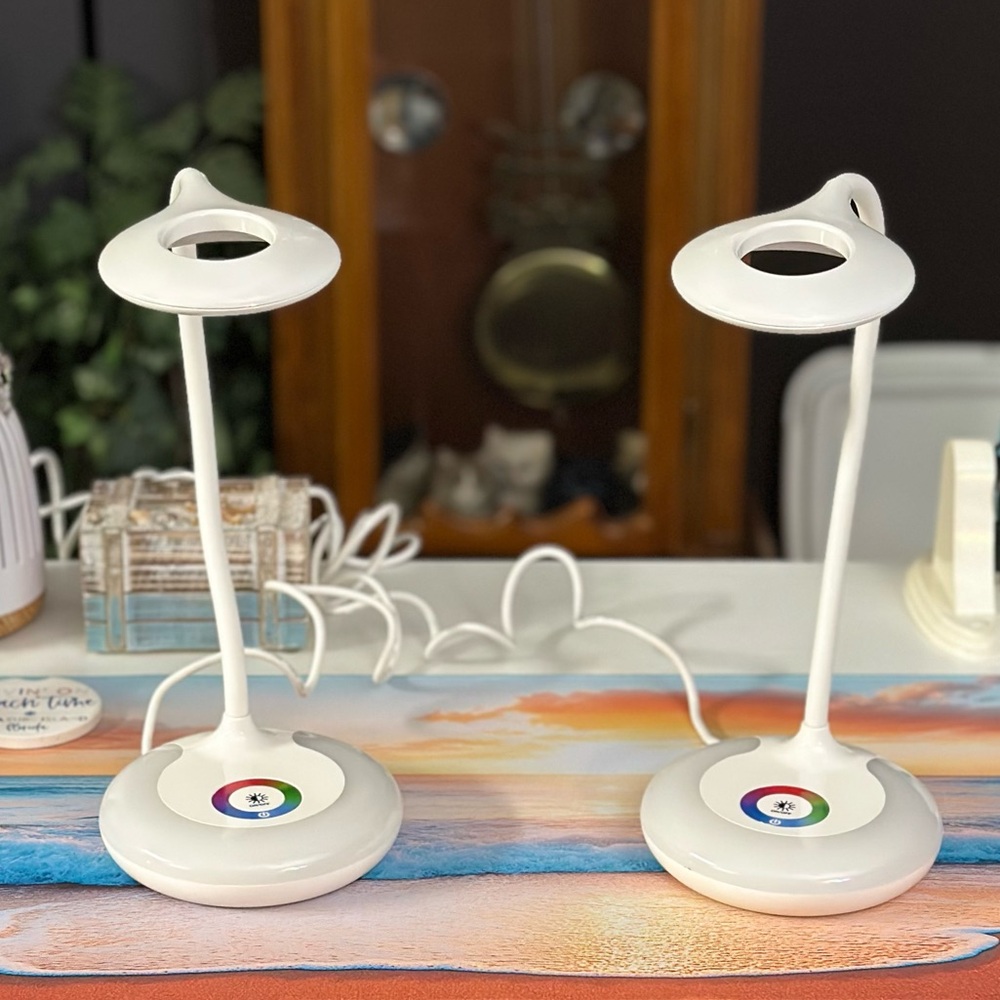 White LED Lamps 19inch With Color Changing Base Option